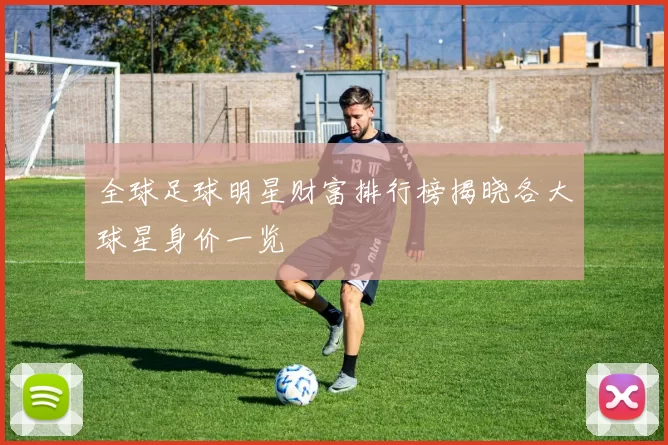 全球足球明星财富排行榜揭晓各大球星身价一览